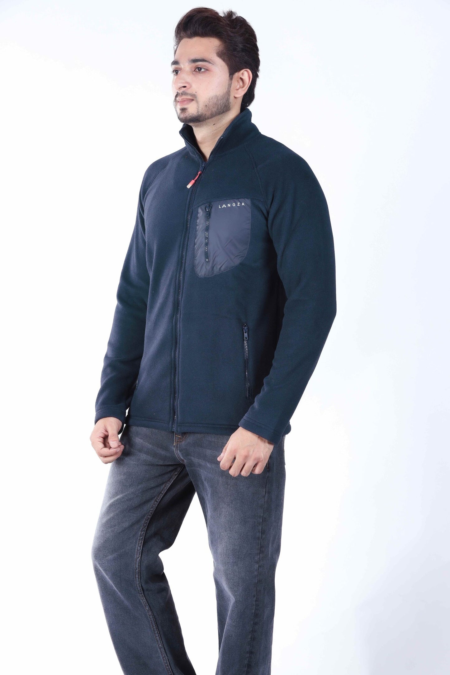 Langza Men's Hiker's Full Zip Polartec® Fleece