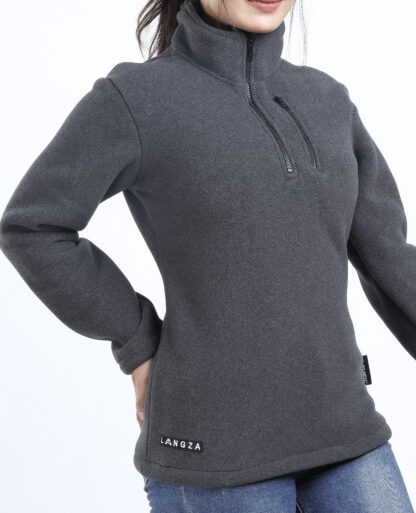 Langza Women's Solid Hiker's Polartec® fleece - Image 3