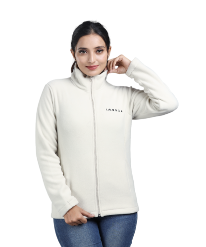 Langza Women's full zipper velour Polartec® fleece